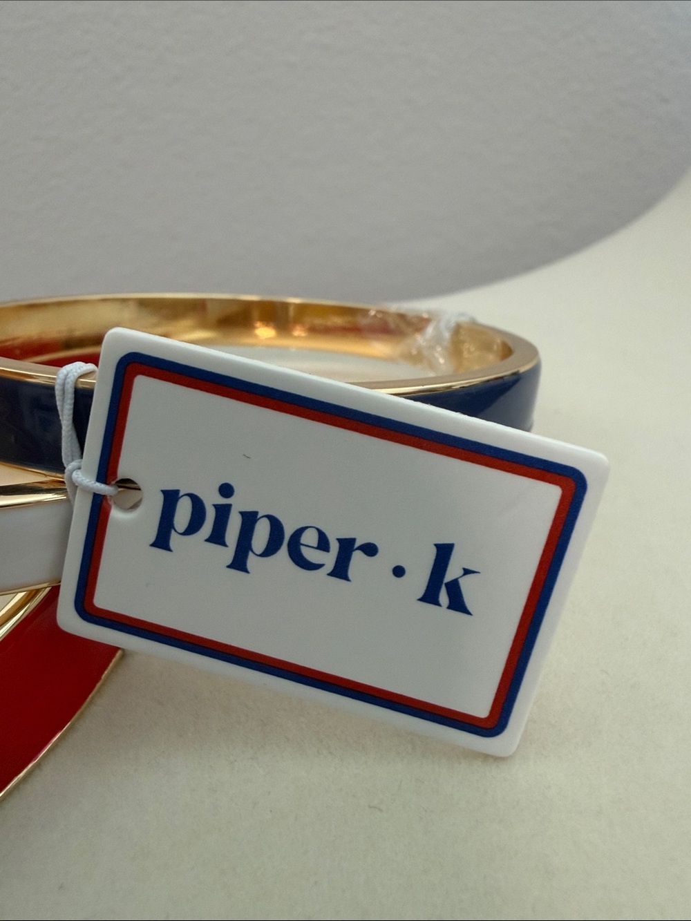 Piper K | ๐บ๐ธ Red, White & Blue Bangle Bracelet Set โฅ๏ธ๐ค๐ - Picture 3 of 7